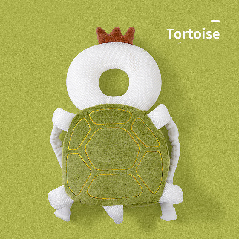 Sac à dos de protection tête et dos bébé NINO & MIA en filet tortue